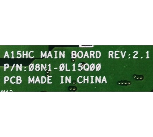 *Б/У* Материнская плата для ноутбука DNS 0144430 (08N1-0L15Q00), с разбора, неисправна