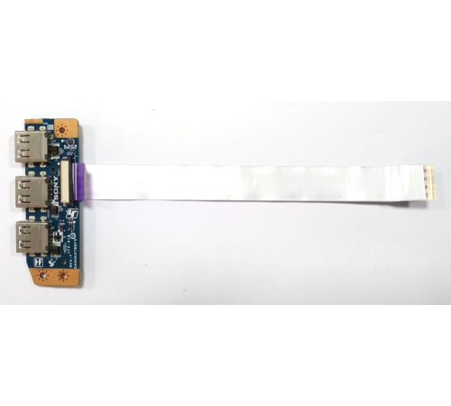 *Б/У* USB плата для ноутбука Sony SVE1512H1RB (DAOHK6TB6F0), с разбора