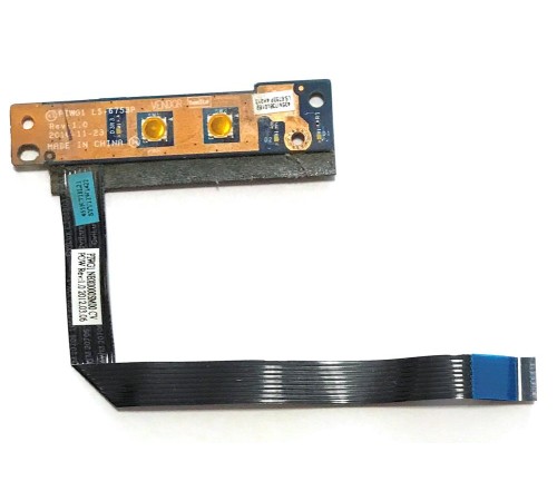*Б/У* Кнопка старта включения для ноутбука Lenovo G570, G575 (LS-6753P), с разбора