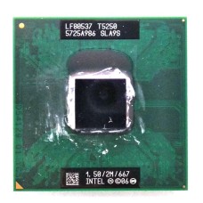 Процессор для ноутбука Intel Core 2 Duo T5250 SLA9S Socket P PPGA478 (2M Cache, 1.50 GHz) [SLA9S], с разбора