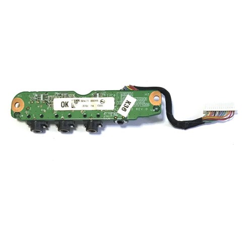 Плата расширения 3x Audio для ноутбука HP Pavilion DV6630er (DA0AT3AB8D0 REV:D), с разбора