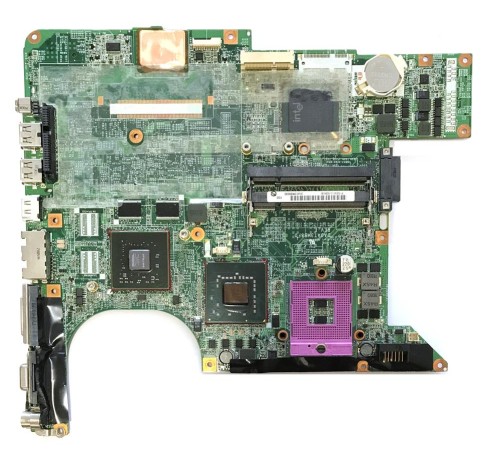 Материнская плата для ноутбука HP Pavilion DV6630er (DA0AT3MB8F0 REV: F), с разбора, неисправная