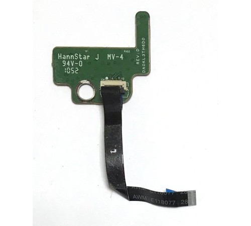 *Б/У* Плата с индикаторами для ноутбука Lenovo IdeaPad Y560P (DA0KL3TH6D0), с разбора