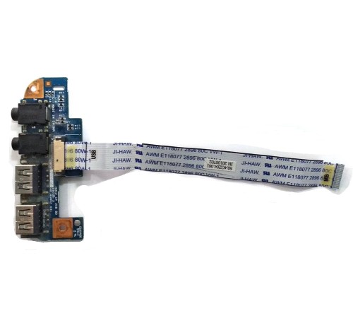 *Б/У* Плата расширения 2xUSB + 2xAudio для ноутбука Packard Bell MS2303 (48.4GW02.031), с разбора