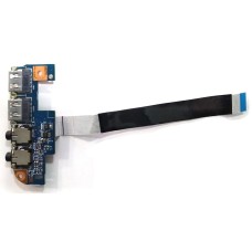 *Б/У* Плата расширения 2xUSB + 2xAudio для ноутбука Packard Bell MS2303 (48.4GW02.031) [BUR0087-11], с разбора