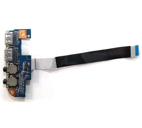 *Б/У* Плата расширения 2xUSB + 2xAudio для ноутбука Packard Bell MS2303 (48.4GW02.031), с разбора