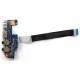 *Б/У* Плата расширения 2xUSB + 2xAudio для ноутбука Packard Bell MS2303 (48.4GW02.031), с разбора