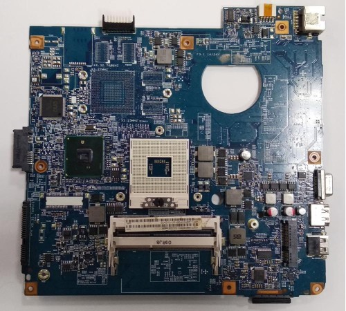 *Б/У* Материнская плата для ноутбука Packard Bell MS2303 (48.4GY02.031), с разбора, исправная
