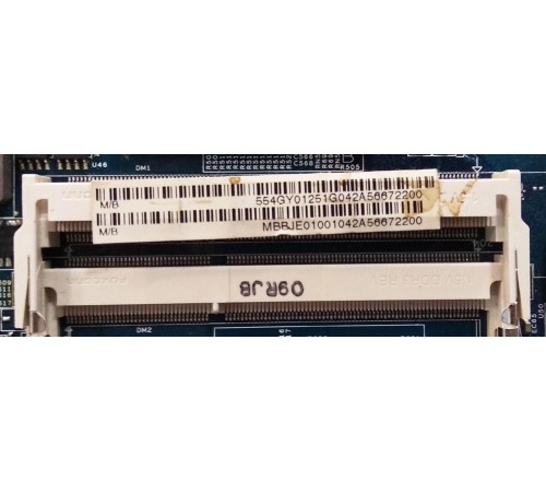 *Б/У* Материнская плата для ноутбука Packard Bell MS2303 (48.4GY02.031), с разбора, исправная