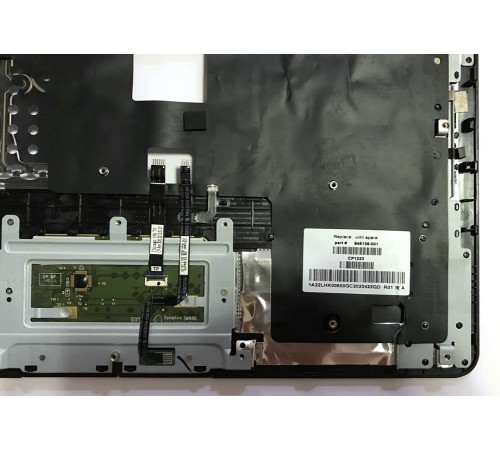 *Б/У* Топкейс (Top case, C cover) для ноутбука HP Compaq Presario CQ57 (646136-001), с разбора