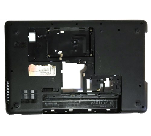 *Б/У* Поддон (нижний корпус, D cover) для ноутбука HP Compaq Presario CQ57 (646114-001), с разбора
