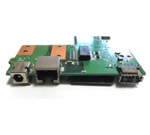 *Б/У* Плата расширения №1 CR + USB + DC jack для ноутбука Asus K52F (60-NXMDC1000-E01), с разбора