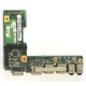 Плата расширения №2 2x USB + 2x Audio + HDMI + VGA для ноутбука Asus K52F (60-NXNIO1000), с разбора
