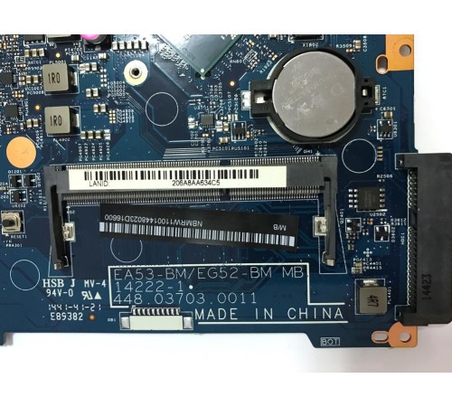 *Б/У* Материнская плата для ноутбука Acer Aspire ES1-512 (448.03703.0011), с разбора, неисправная