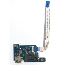 *Б/У* Плата с USB и картридером для ноутбука Acer Aspire ES1-512 (448.03704.0011, 450.03701.1001) [BUR0090-13], с разбора