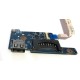 *Б/У* Плата с USB и картридером для ноутбука Acer Aspire ES1-512 (448.03704.0011, 450.03701.1001), с разбора