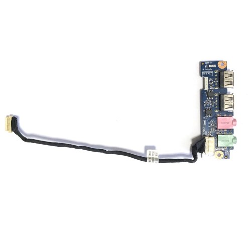*Б/У* Плата расширения 2x USB + 2x Audio для ноутбука DNS BLB5, 123999 (NBLB3 LS-6001P), с разбора