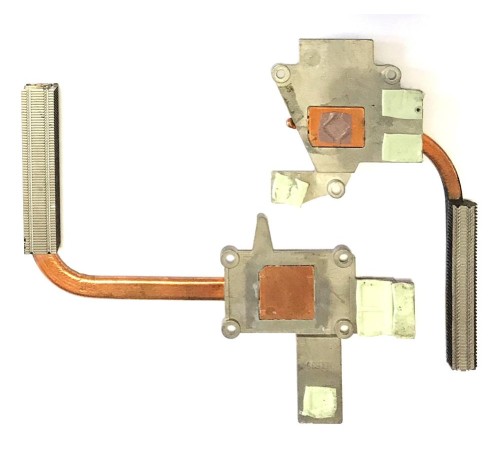 *Б/У* Радиатор для ноутбука DNS 0BLB5, 123999, 127572, 127275 (AT0CI0030R0, AT0CI0050R0), с разбора