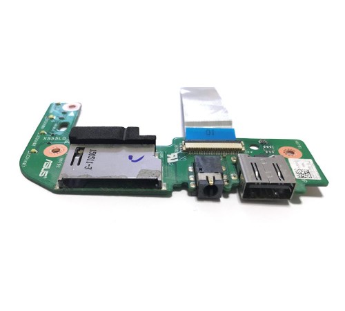 *Б/У* Плата расширения USB + Audio + Card Reader для ноутбука Asus X554L, X555L, с разбора