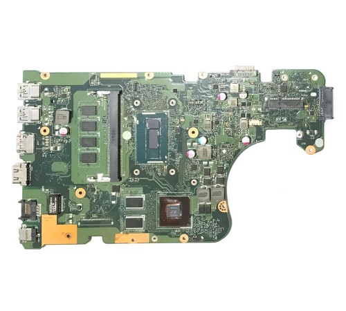*Б/У* Материнская плата для ноутбука Asus X554L, X555L (60NB08I0-MB1K00), с разбора, неисправная