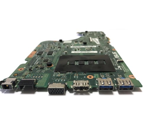 *Б/У* Материнская плата для ноутбука Asus X554L, X555L (60NB08I0-MB1K00), с разбора, неисправная