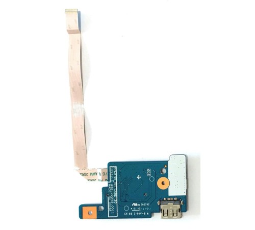 Плата с USB и картридером для ноутбука Acer Aspire ES1-571 (448.09005.0011, 450.03701.1001), с разбора