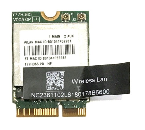 WiFi + Bluetooth модуль для ноутбука Acer Aspire ES1-512 (QCWB335), с разбора