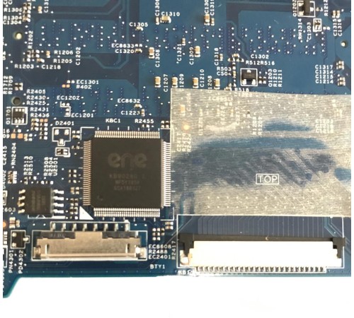 Материнская плата для ноутбука Acer Aspire ES1-571 (448.09002.0011), с разбора, неисправная