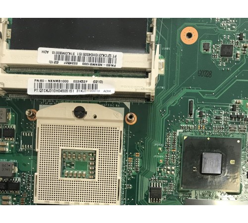 Материнская плата для ноутбука Asus A52F (60-NXNMB1000-E03), с разбора, исправная