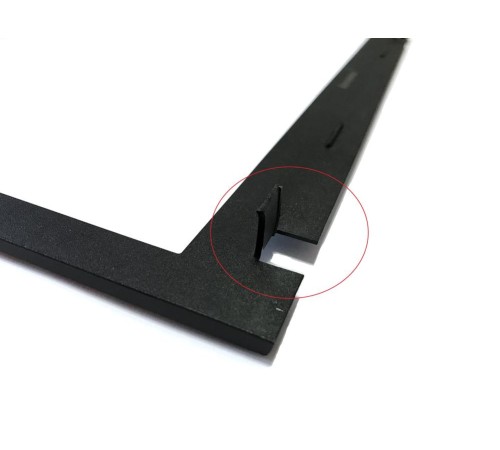 Рамка матрицы, безель (B cover) для ноутбука Lenovo IdeaPad G500, G505, G510 (AP0Y0000200), с разбора
