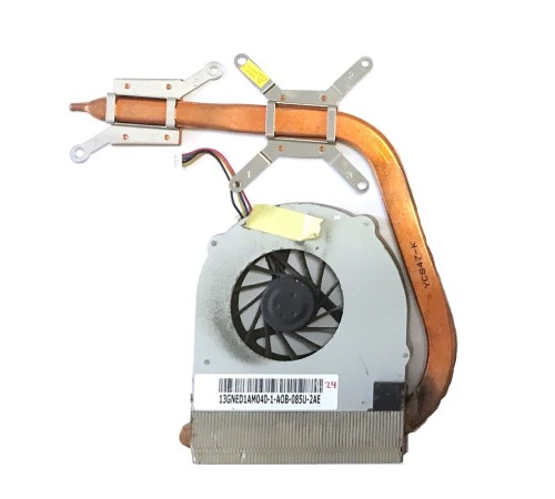Радиатор + кулер в сборе для ноутбука Asus G50, M50, M50SV, M50V, PRO58S, X55S, X55SR, X57V (13GNED1AM040), с разбора