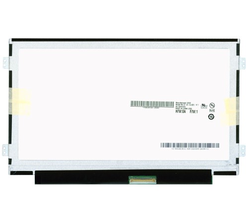 Матрица 10.1" slim B101AW06 v.1 (LED, 1024x600, 40pin, справа снизу на доп.панели, глянцевая) [m10102-5]