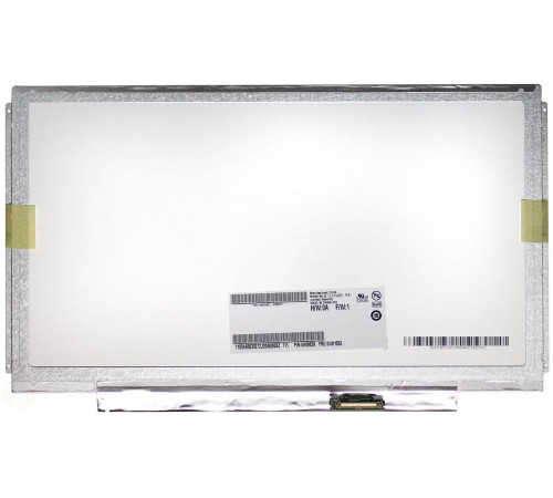Матрица 13.3" B133XW03 v.0 (LED, 1366x768, 40pin справа снизу на доп.панели, глянцевая) !по бокам ушки во всю высоту!