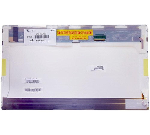 Матрица 15.6" LTN156AT02 (LED, 1366x768, 40pin слева снизу, глянцeвая)