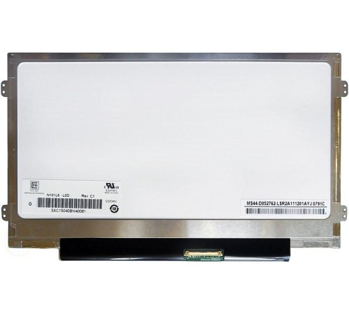 Матрица 10.1" slim N101L6-L0D (LED, 1024x600, 40pin, справа снизу на доп.панели, глянцевая) [m10102-1]