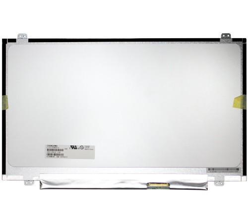 Матрица 14" slim CLAA140WB01 A (LED, 1366x768, 40pin справа снизу на доп.панели, глянцевая)