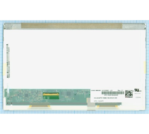 Матрица 10.1" N101BGE-L21 (LED, 1366x768, 40pin, слева снизу, глянцевая)