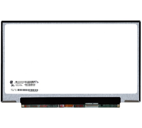 Матрица 12.5" slim LP125WH2 (TL)(D1) (LED, 1366x768, 40pin справа снизу, матовая)