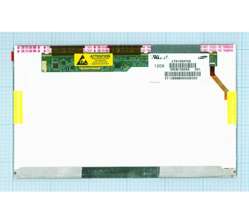 Матрица 12.5" slim LTN125AT02 (LED, 1366x768, 40pin, справа снизу, матовая)