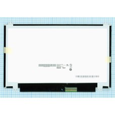 Матрица 11.6" slim в/н B116XTN04.0 (LED, 1366x768, 40pin, справа снизу, глянцевая) !!!уши верх/низ [M11603-5]