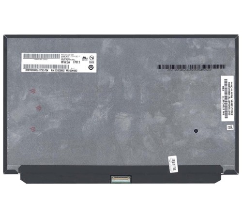 Матрица 12.5" slim FHD B125HAN02.2 (LED, 1920x1080, 30pin справа снизу, матовая)