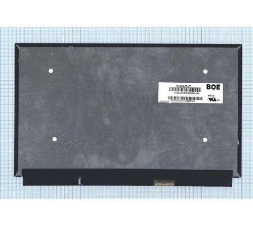 Матрица 12.5" slim UHD NV125QUM-N81 (LED, 3840x2160, 40pin, справа снизу, матовая)