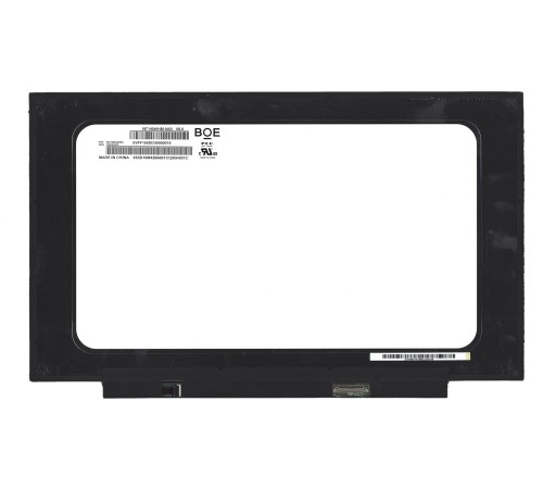 Матрица 14" NT140WHM-N43 V8.0 (LED, 1366x768, 30 pin, справа снизу, матовая, БЕЗ УШЕК)