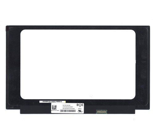 Матрица 15.6" IPS slim NV156FHM-N68 БЕЗ УШЕК (LED, 1920x1080, 30pin справа снизу, матовая) 350.66 x 214.75 x 2.6 мм