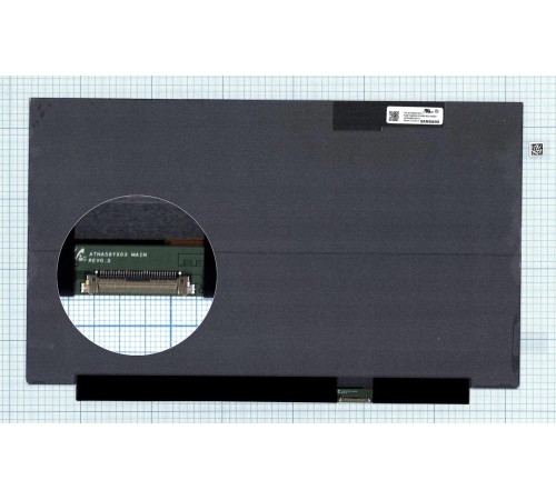 Матрица 15.6" ATNA56YX03 (OLED, 1920x1080, 30pin EDP справа снизу, глянцевая), 34.79x20.08см