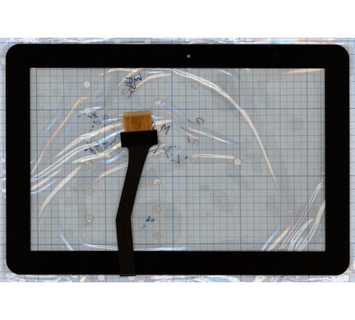 Сенсорное стекло (тачскрин) Samsung Galaxy Tab 10.1" P7500 черное