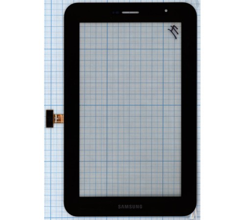 Сенсорное стекло (тачскрин) Samsung Galaxy Tab 7.0 Plus P6200 черное