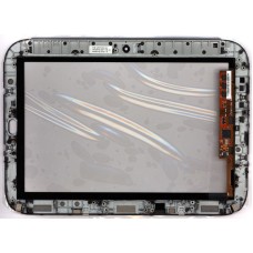 Сенсорное стекло (тачскрин) Lenovo IdeaPad K1 черный с рамкой