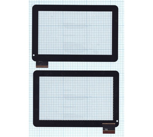 Сенсорное стекло (тачскрин) Acer B1-720, B1-721 черное