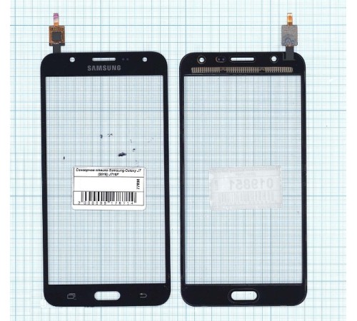 Сенсорное стекло (тачскрин) Samsung Galaxy J7 (2016) SM-J710F черное